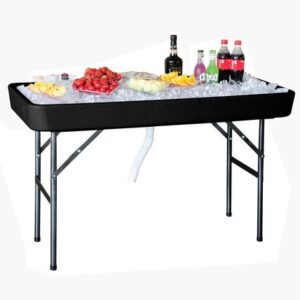 Fill n' Chill Table - 4' - Black