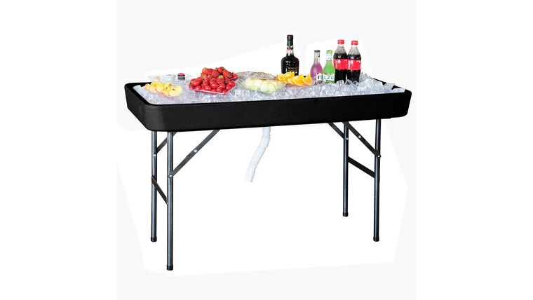 Fill n' Chill Table - 4' - Black