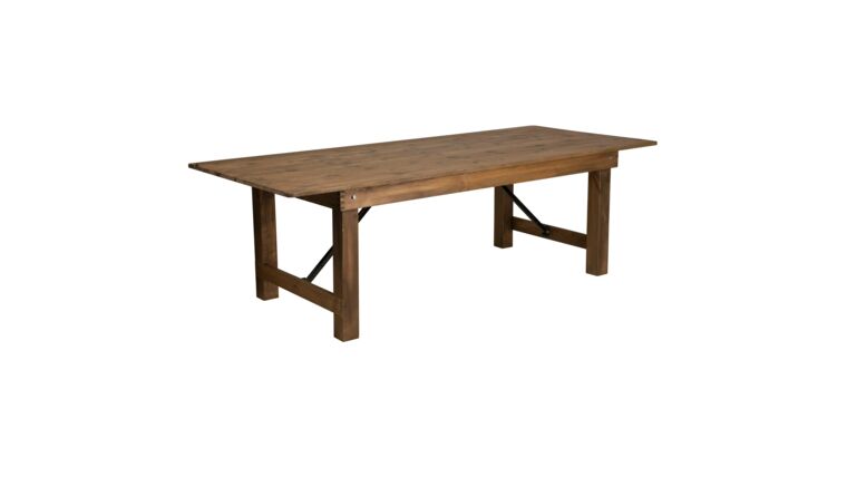 Pine Farm Table - 8' x 40", Rustic Table