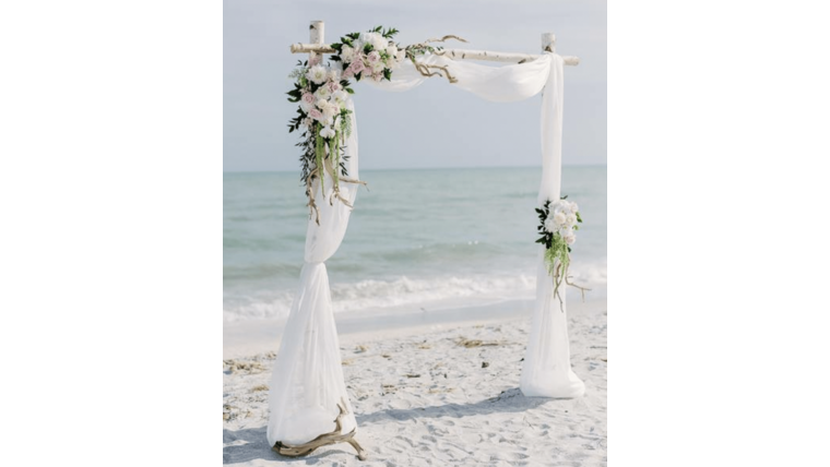 Birch Wedding Arch