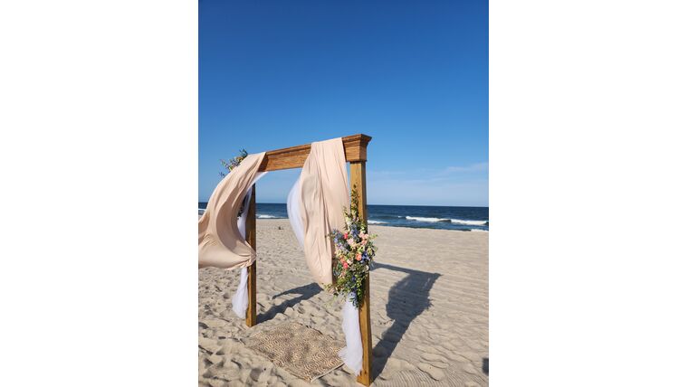 Wooden Wedding Arch