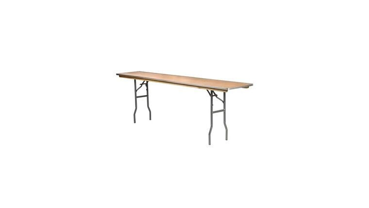 72"x18" Wooden Conference Table