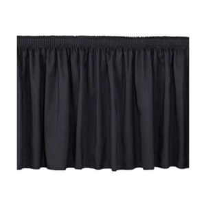 Skirting for 6' Table - Black