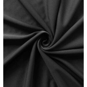14ft. Poly-Stretch Drape - Black - 168"H x 58"W
