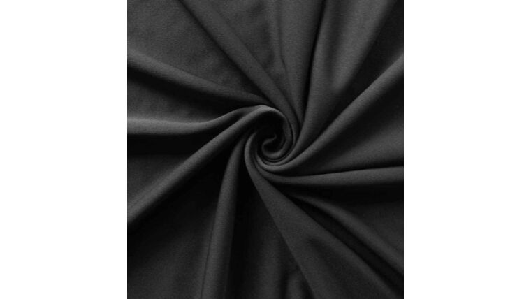 14ft. Poly-Stretch Drape - Black - 168"H x 58"W