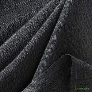 8ft. Banjo Drape - Black - 94"H x 48"W