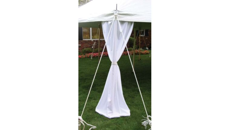 Tent Pole Drapes