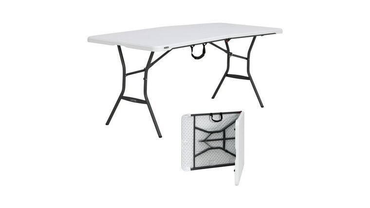 72"x30" Plastic Rectangular Table(6ft)