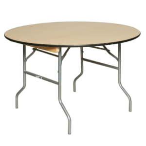 48" Round Wood Table