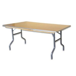 72"x30" Wooden Rectangular Table(6ft)