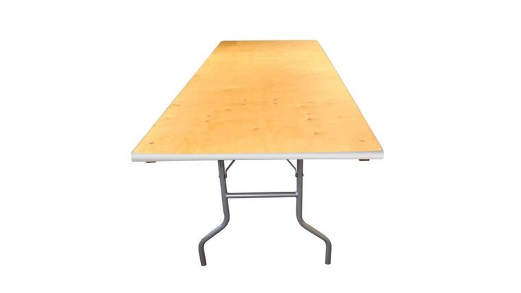 72"x30" Wooden Rectangular Table(6ft)