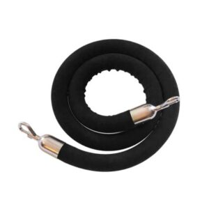 Stanchion Rope - Black 8'