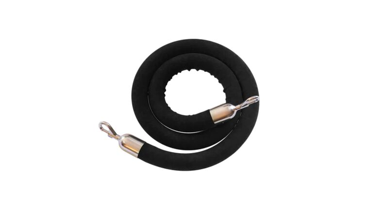 Stanchion Rope - Black 8'