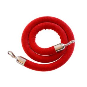 Stanchion Rope - Red 8'