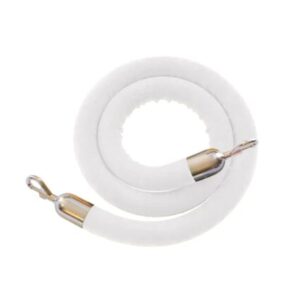 Stanchion Rope - White 8'