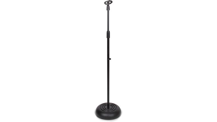 Microphone Stand (adjustable) - Black