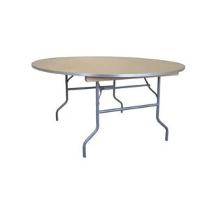 60" Round Wood Table(5ft)