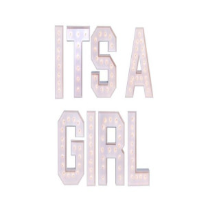 Marquee Package - " Its A Girl "