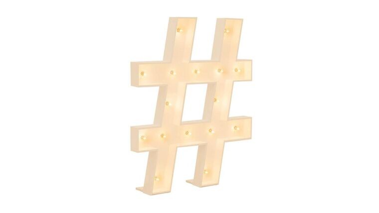 Marquee Symbols - 4ft High