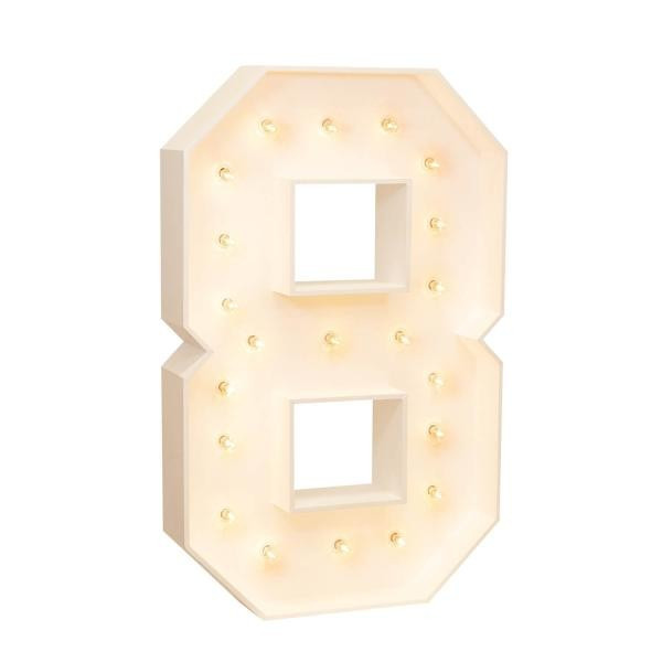 Marquee Number - 4ft High