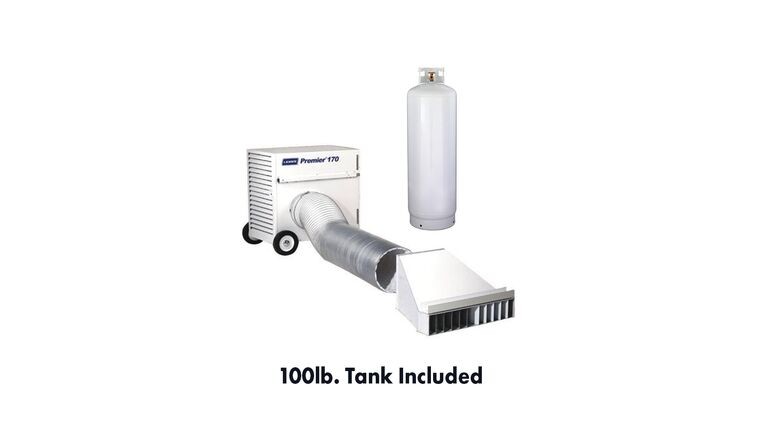 Tent Heater Package - 170K BTU