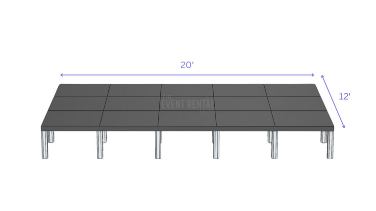 Stage Kit - 12x20 (16" Height)