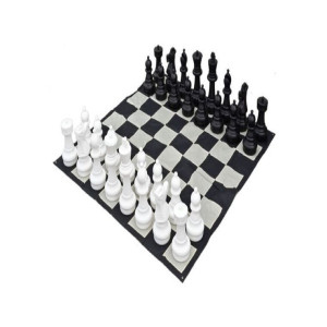 Giant Chess with Nylon Mat