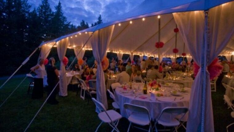 Tent Perimeter Lighting