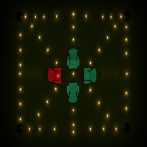 20' x 25' - Corner to Perimeter Bistro Area