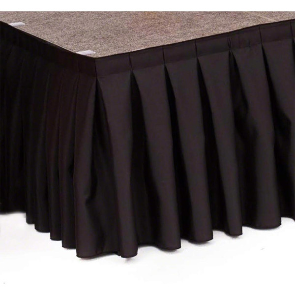 Black Stage Skirting