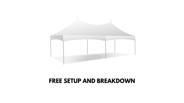 20'x30' High Peak Frame Tent
