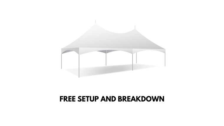 20'x40' High Peak Frame Tent