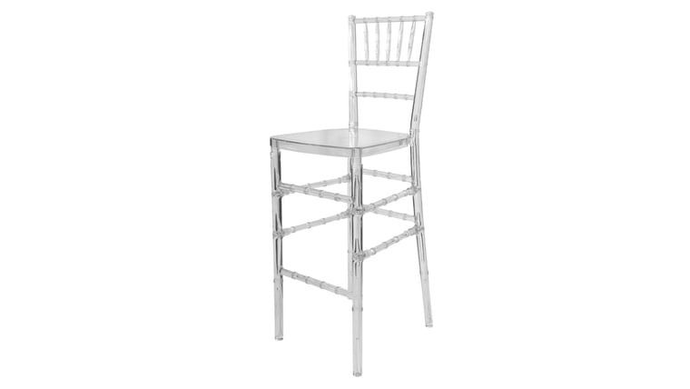 Chiavari Barstool - Clear