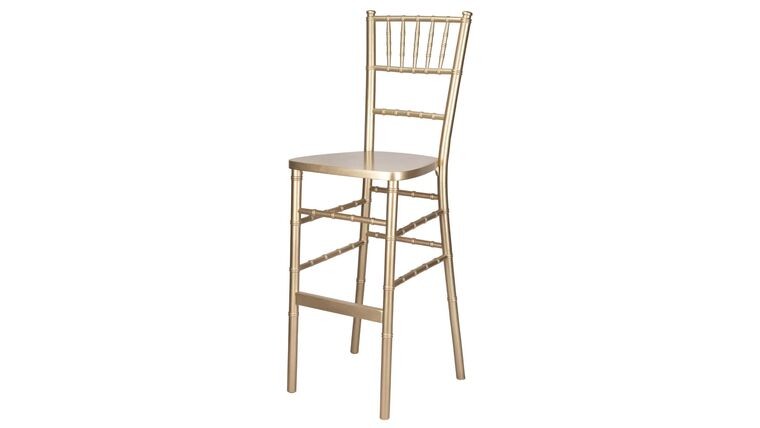 Chiavari Barstool - Gold