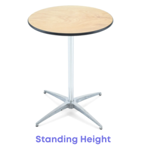 Standing Cocktail - 30" Wide