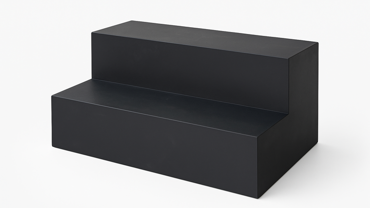 2-Step Stairs - Black